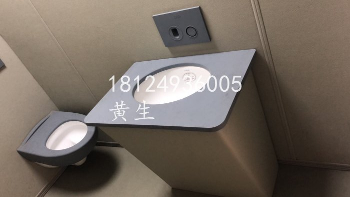 留置室防撞卫浴硅胶洗手池 阻燃软包