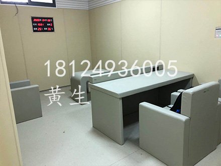 纪检委阻燃防撞软包桌椅