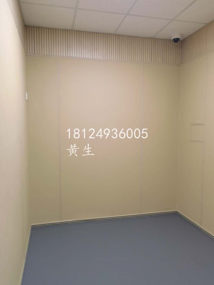 审讯室办公场所防撞软包 阻燃软包