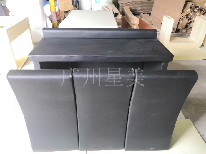 询问室防撞阻燃软包桌椅
