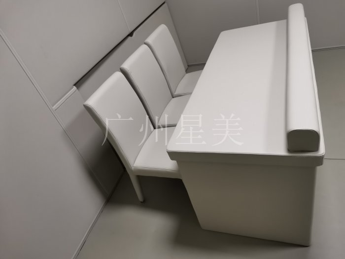 询问室防撞阻燃软包桌椅