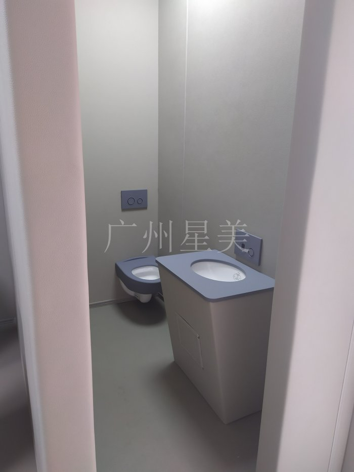 留置办案场所防撞马桶洗手池硅胶洁具